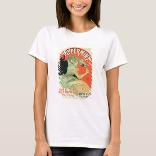 Camiseta Reprodução de uma propaganda de poster