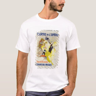 Camiseta Reprodução de uma propaganda de poster a primeir