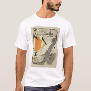 Camiseta Reprodução de uma propaganda de poster 'Jane Avr