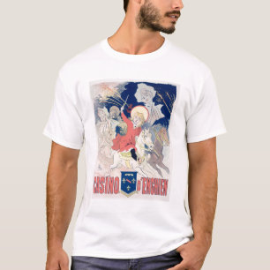 Camiseta Reprodução de uma propaganda de poster 'o casino