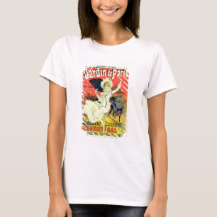 Camiseta Reprodução de uma propaganda de poster 'o Jardin