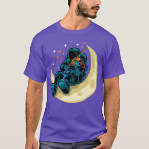 CAMISETA REPRODUÇÃO DE VIOLINA NO ESPAÇO