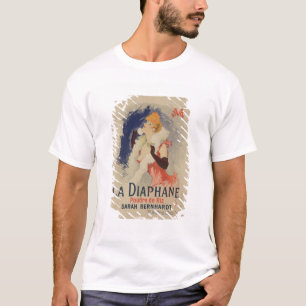 Camiseta Reprodução La Diaphane de uma propaganda de post