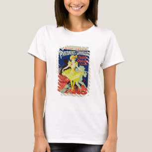 Camiseta Reprodução pantomimas L de uma propaganda de