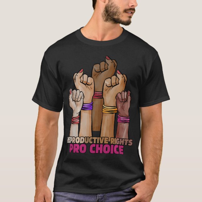 Camiseta Reproductive Rights Shirt Pro Choice Reproductive  (Frente)