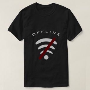 Camiseta Reprodutiva Offline - Sem Wi-Fi - Zona Li