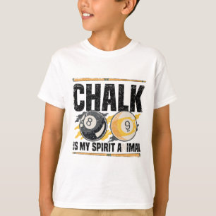 Camiseta Reprodutor de Cue do Snooker de Bilhares de piscin