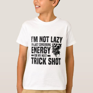 Camiseta Reprodutor de Cue do Snooker de Bilhares de piscin