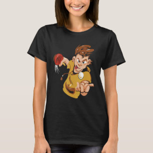 Camiseta Reprodutor de Mesa de mesa PingPong da Tênis