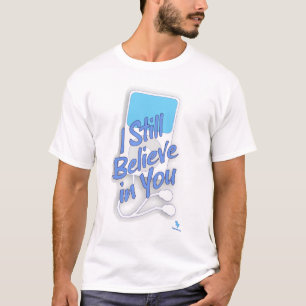 Camiseta Reprodutor de Música Eu Ainda Acredito em Você
