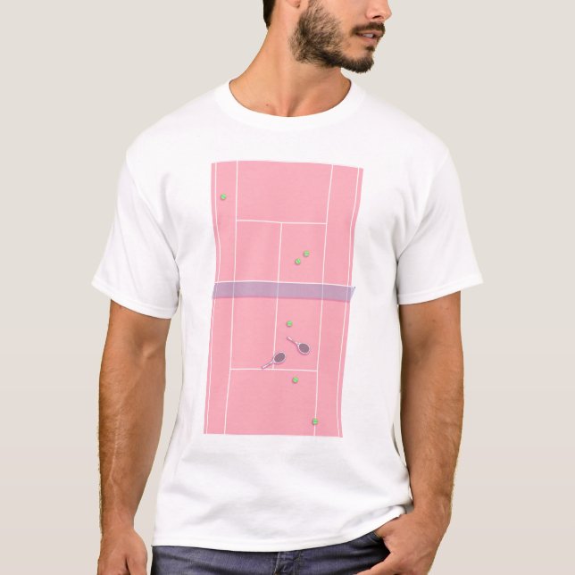 Camiseta Reprodutor de Tênis moderno, de pré-disquete, Têni (Frente)