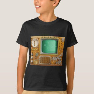 Camiseta Reprodutor multimedia industrial de Steampunk