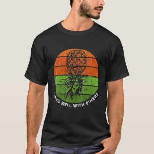 Camiseta Reproduz Galerias com Outros Retros De Abacaxi Ina