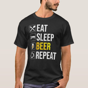Camiseta Reproduza a cerveja de repouso