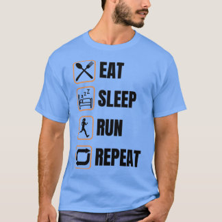 Camiseta Reproduza a execução do modo de espera