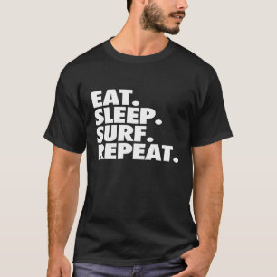 Camiseta Reproduza esporte e atleta com Surf de dormir
