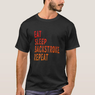 Camiseta Reproduza o traçado traseiro do modo de latência R
