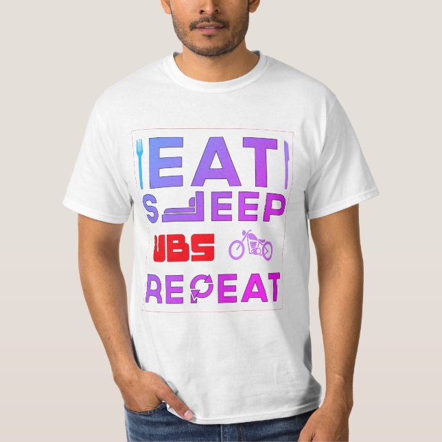 Camiseta Reproduza Vbs Sleep (Frente)