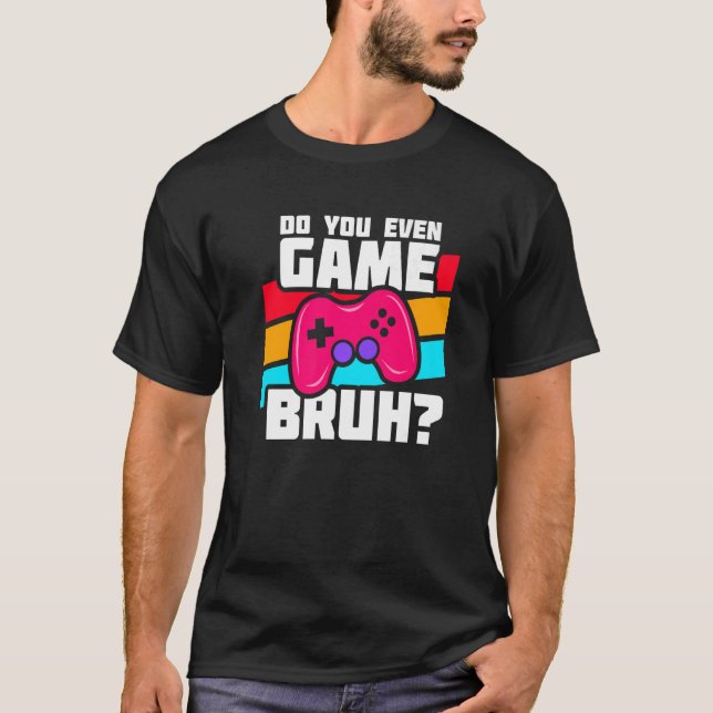 Camiseta Reproduzindo Videos games Console do PC Jogos Gam (Frente)
