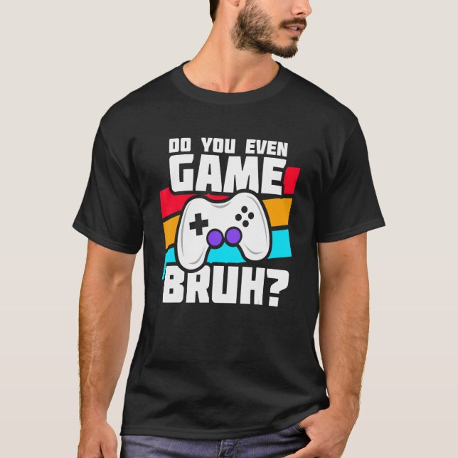 Camiseta Reproduzindo Videos games Console do PC Jogos Gam (Frente)