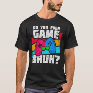 Camiseta Reproduzindo Videos games Console Vídeo de jogos d