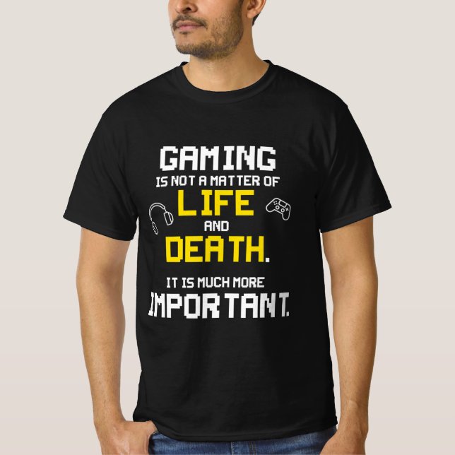 Camiseta Reproduzindo Videos games Diversão do PC Console G (Frente)