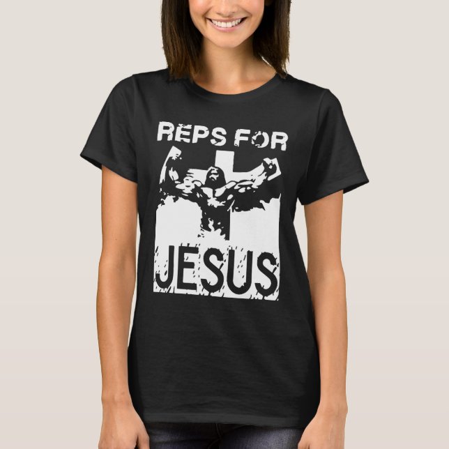 Camiseta reps para o t-shirt de jesus (Frente)