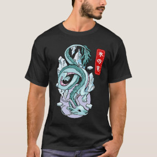 Camiseta Rept. Mítico Elementar Da Asa Do Dragão De Gelo