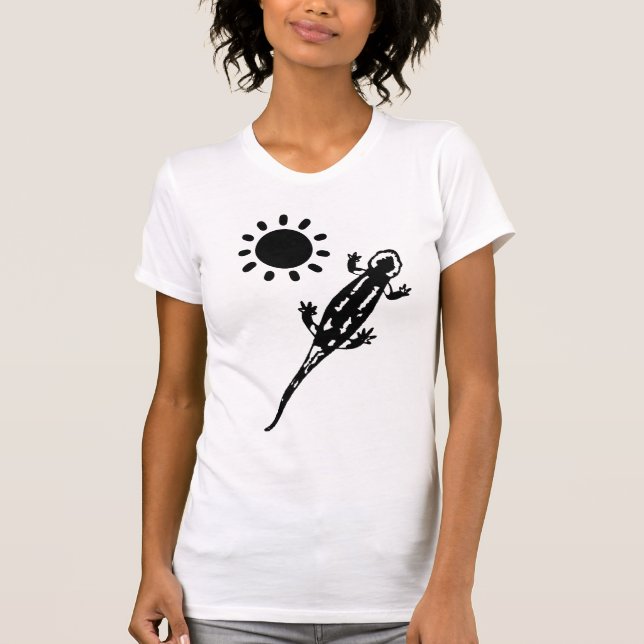 Camiseta Répteis do Sudoeste Salamander Lizard (Frente)