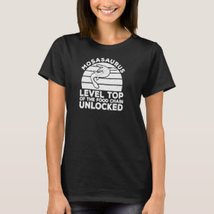 Camiseta Réptil Dinossauro Carnívoro Mosassauro Pré-Históri