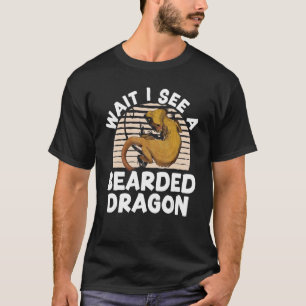 Camiseta Réptil Lagarto Barbudo Pogona Dragão Barbudo