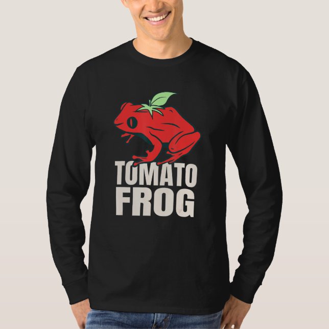 Camiseta Réptil Sapo de tomate e anfíbio para Zookeeper An (Frente)
