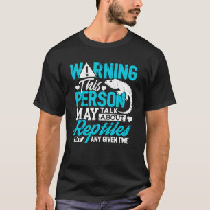 Camiseta Reptile Warson Fala Sobre O Criador