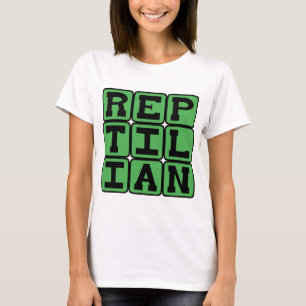 Camiseta Reptiliano, Como Um Réptil