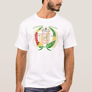 Camiseta Republic of Guyana, 50th aniversário da