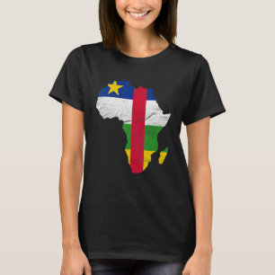 Camiseta República Centro-Africana Bandeira África Central