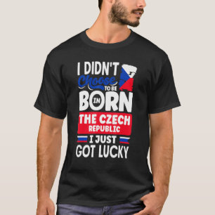 Camiseta República Checa Bandeira Checa Eu Acabei De Ter So