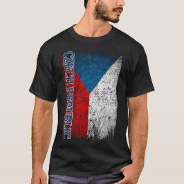 Camiseta República Checa Bandeira Mulheres Presentes Homens