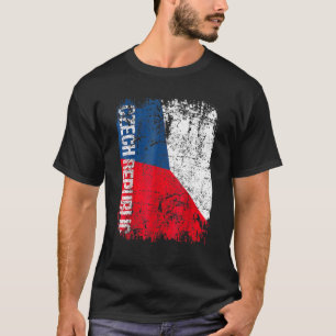 Camiseta REPÚBLICA CHECA Flag Vintage - REPÚBLICA CHECA per
