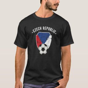 Camiseta República Checa Futebol da República Checa Bandeir