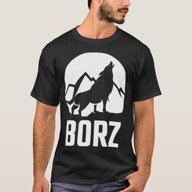 Camiseta República Chechena Chechena Borz (Frente)
