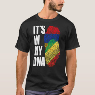 Camiseta República Congolesa E Armênia, Mistura DNA Flag He