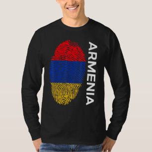 Camiseta República da Armênia - Bandeira do país - Armênia