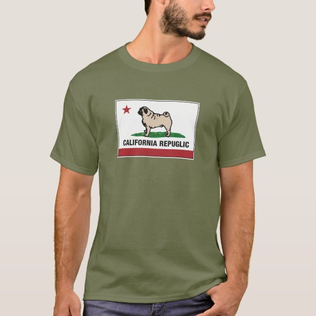 CAMISETA REPÚBLICA DA CALIFÓRNIA (Frente)