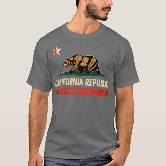 Camiseta República da Califórnia (Frente)