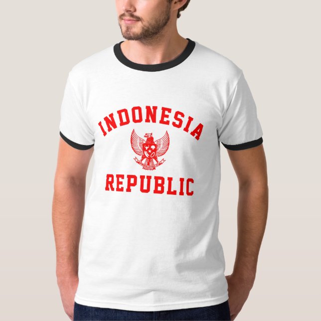 Camiseta República da Indonésia  (Frente)