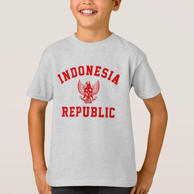 Camiseta República da Indonésia  (Frente)
