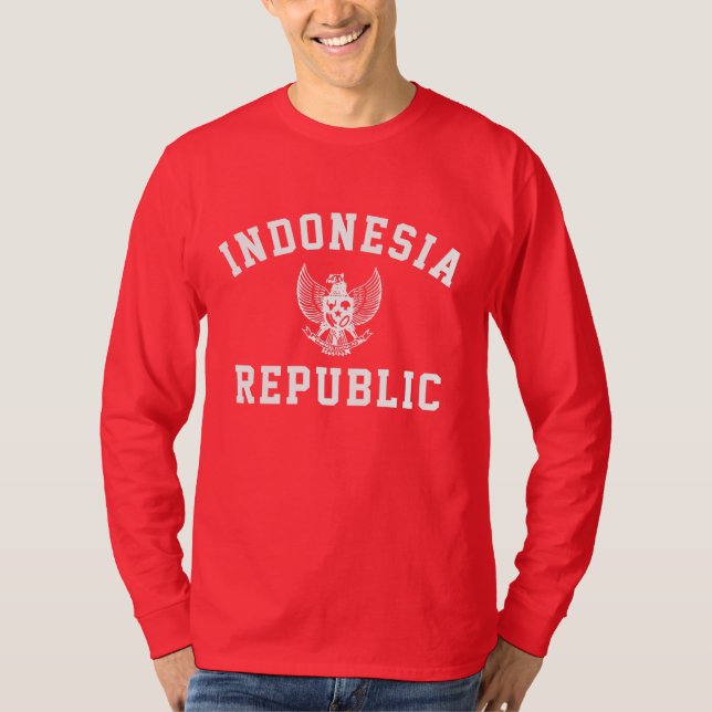 Camiseta República da Indonésia  (Frente)