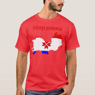 Camiseta República da Mordovia Rússia