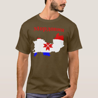 Camiseta República da Mordovia Rússia